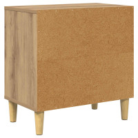 Produktbild för Katt hus Artisan Ek 51 x 30 x 52 cm Konstruerat trä