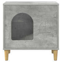 Produktbild för Katt hus Betong 51 x 30 x 52 cm Konstruerat trä