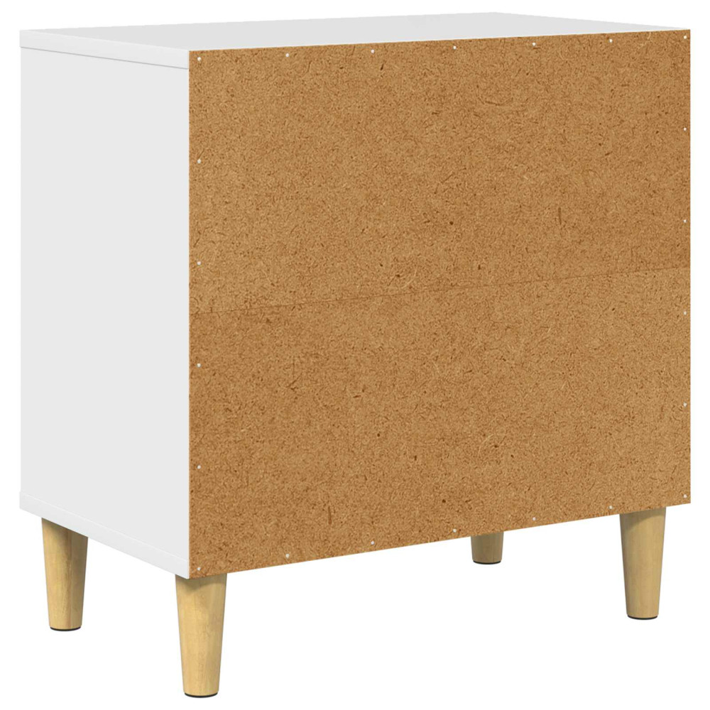 Produktbild för Katt hus Glansig Vit 51 x 30 x 52 cm Konstruerat trä