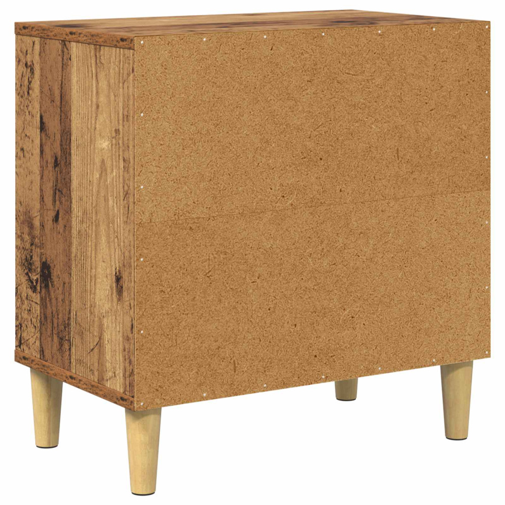 Produktbild för Katt hus Gammalt trä 51 x 30 x 52 cm Konstruerat trä