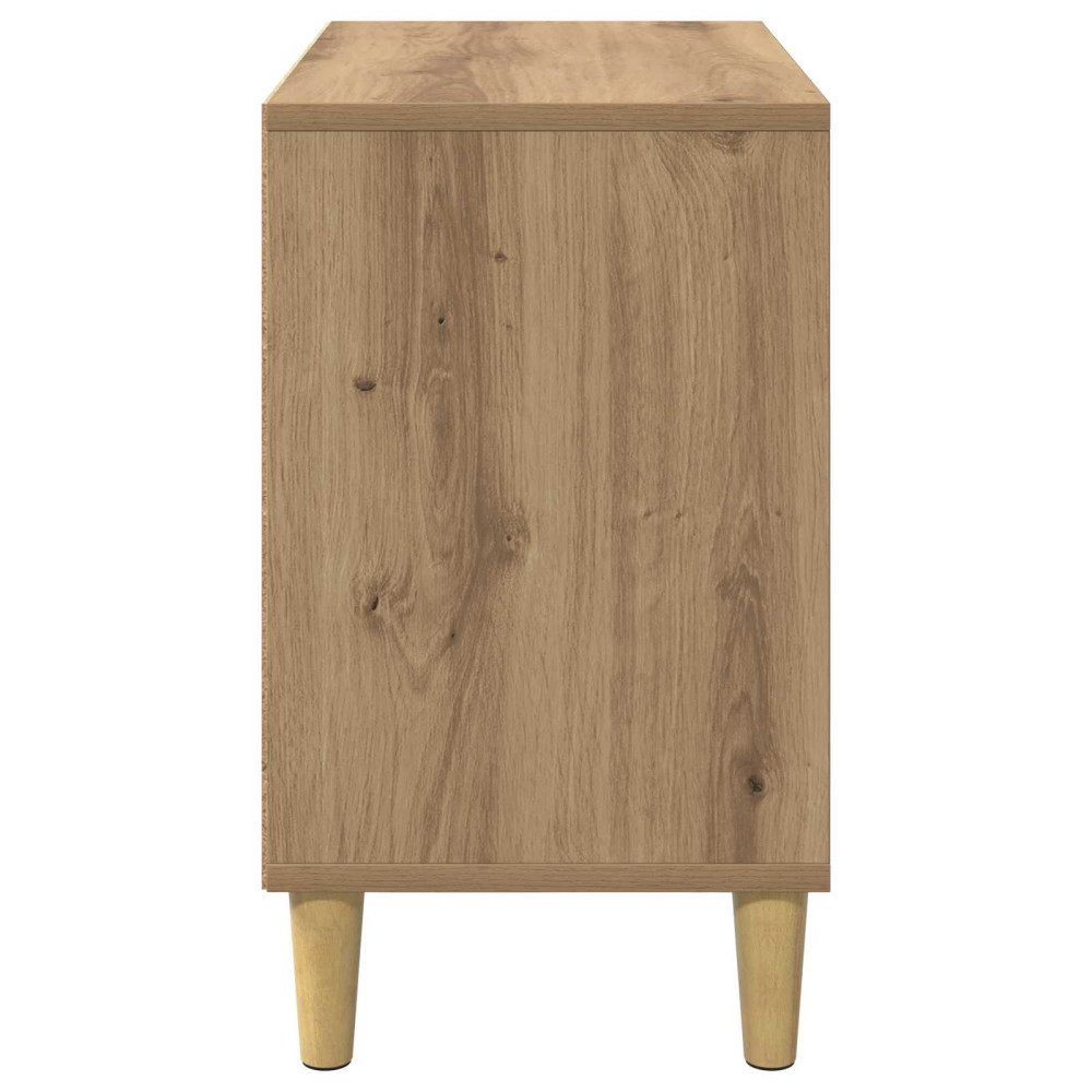 Produktbild för Katt hus Artisan Ek 51 x 30 x 52 cm Konstruerat trä