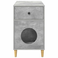 Produktbild för Katt hus Betong 72 x 42,5 x 70 cm Konstruerat trä