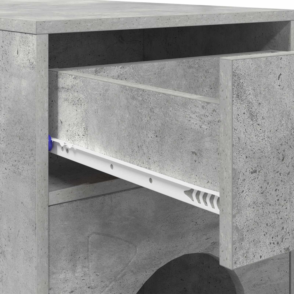 Produktbild för Katt hus Betong 72 x 42,5 x 70 cm Konstruerat trä