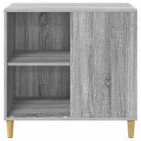Produktbild för Katt hus Grå Sonoma 72 x 42,5 x 70 cm Konstruerat trä