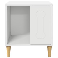 Produktbild för Hundhus Vit 44 x 42 x 49 cm Konstruerat trä