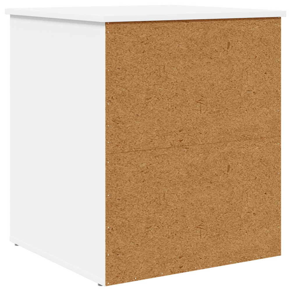 Produktbild för Katt hus Vit 53 x 52 x 62 cm Konstruerat trä
