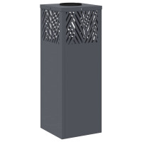 Produktbild för Solar LED Stig Ljus 2 pcs Antracit Kallvalsat stål