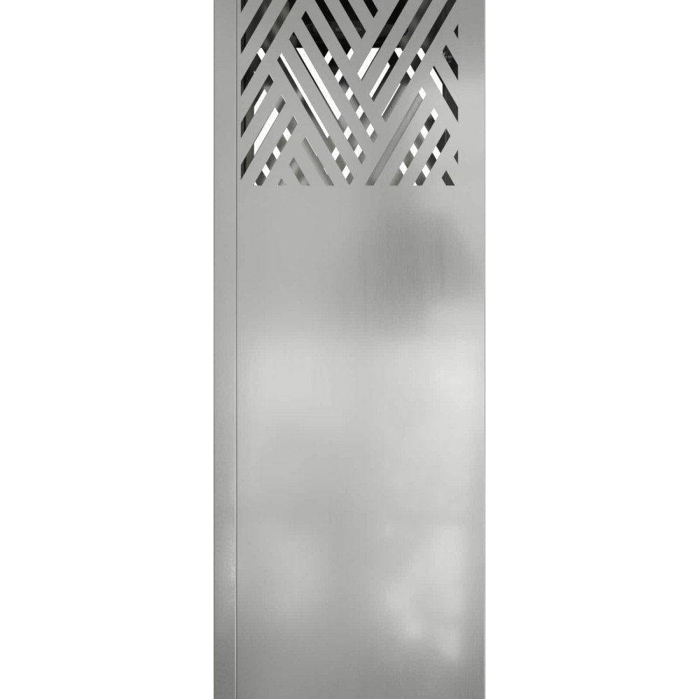 Produktbild för Solar LED Stig Ljus 2 pcs Silver Galvaniserad