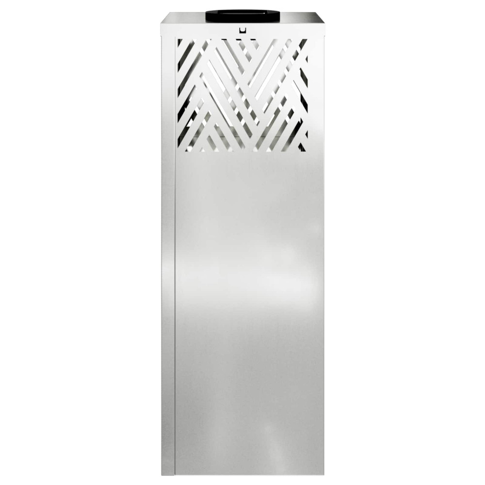 Produktbild för Solar LED Stig Ljus 2 pcs Silver Galvaniserad