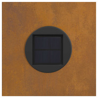 Produktbild för Solar LED Stig Ljus 2 pcs Brons Väderbeständig stål