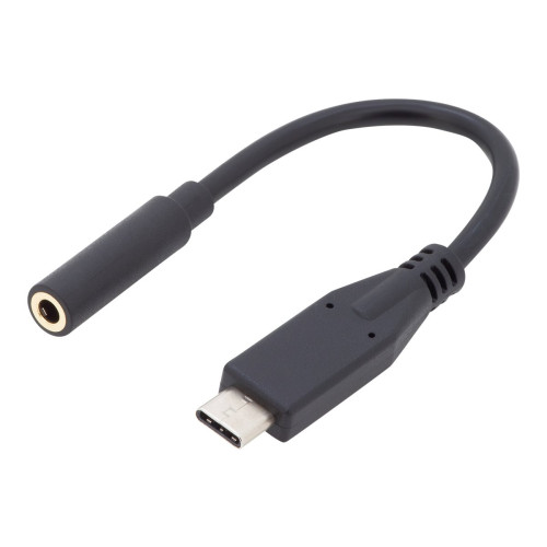 Digitus DIGITUS USB-C till uttagsadapter för hörlurar - ljud/USB - 20 cm
