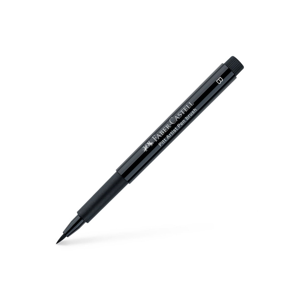 Produktbild för Faber-Castell PITT Artist Pen - borstpenna, fineliner och markör set - svart