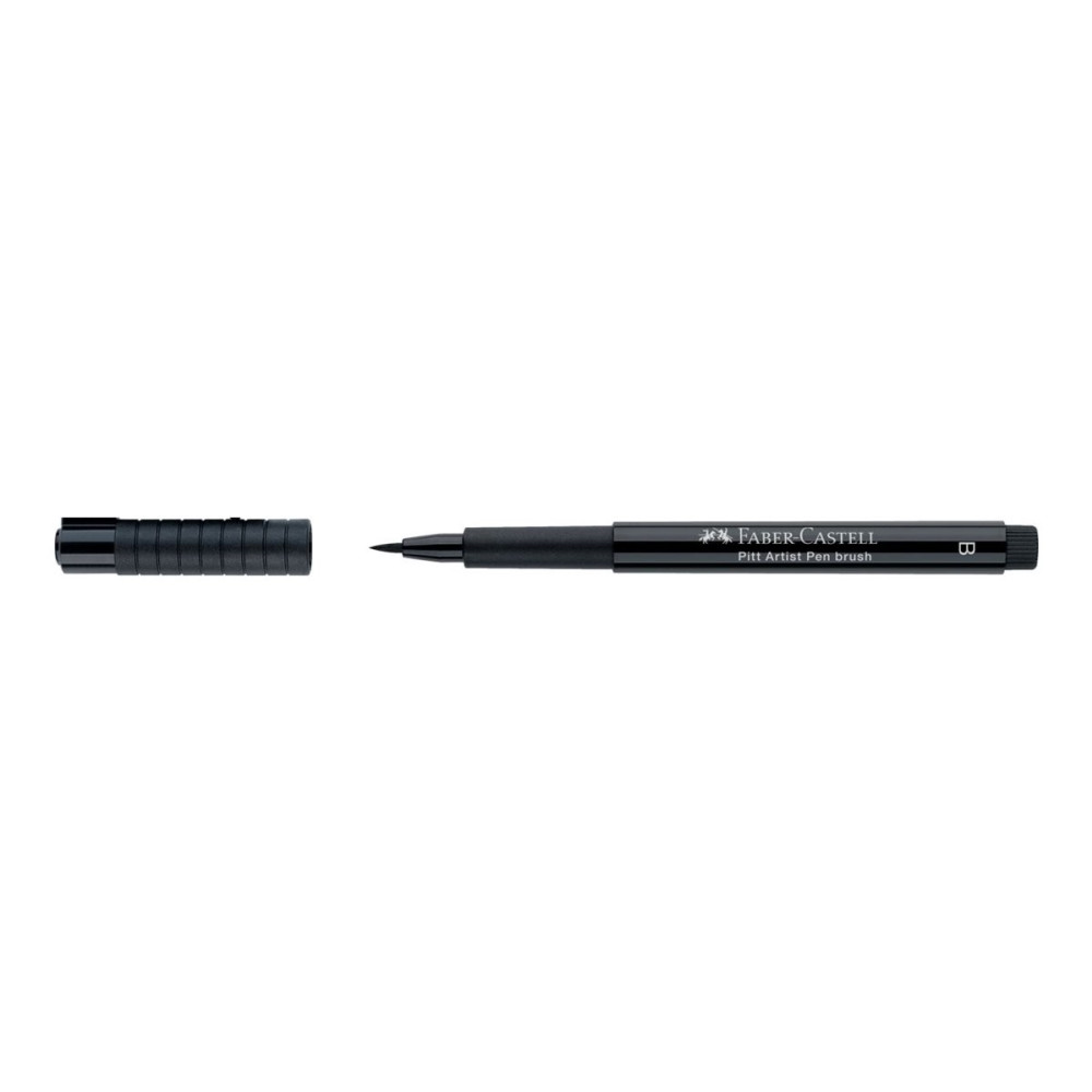Produktbild för Faber-Castell PITT Artist Pen - borstpenna, fineliner och markör set - svart