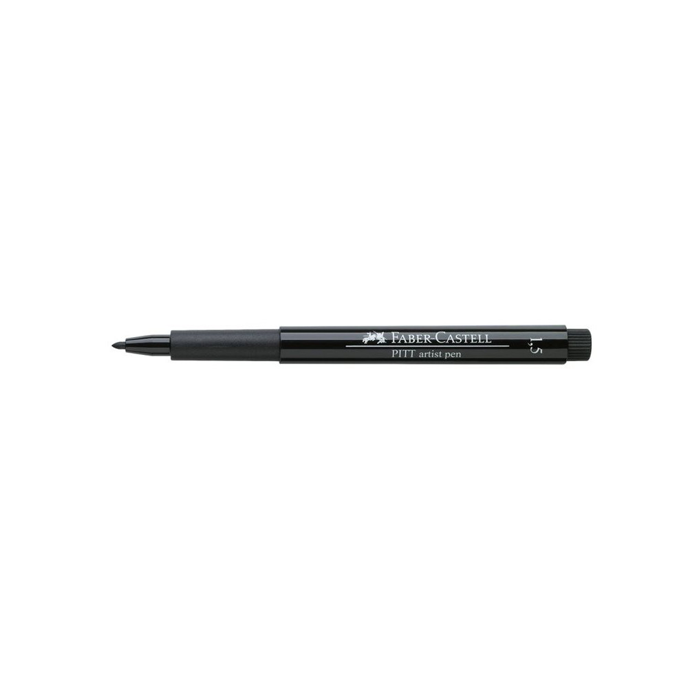 Produktbild för Faber-Castell PITT Artist Pen - borstpenna, fineliner och markör set - svart