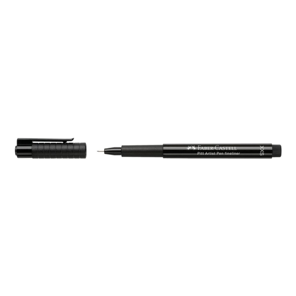 Produktbild för Faber-Castell PITT Artist Pen - borstpenna, fineliner och markör set - svart