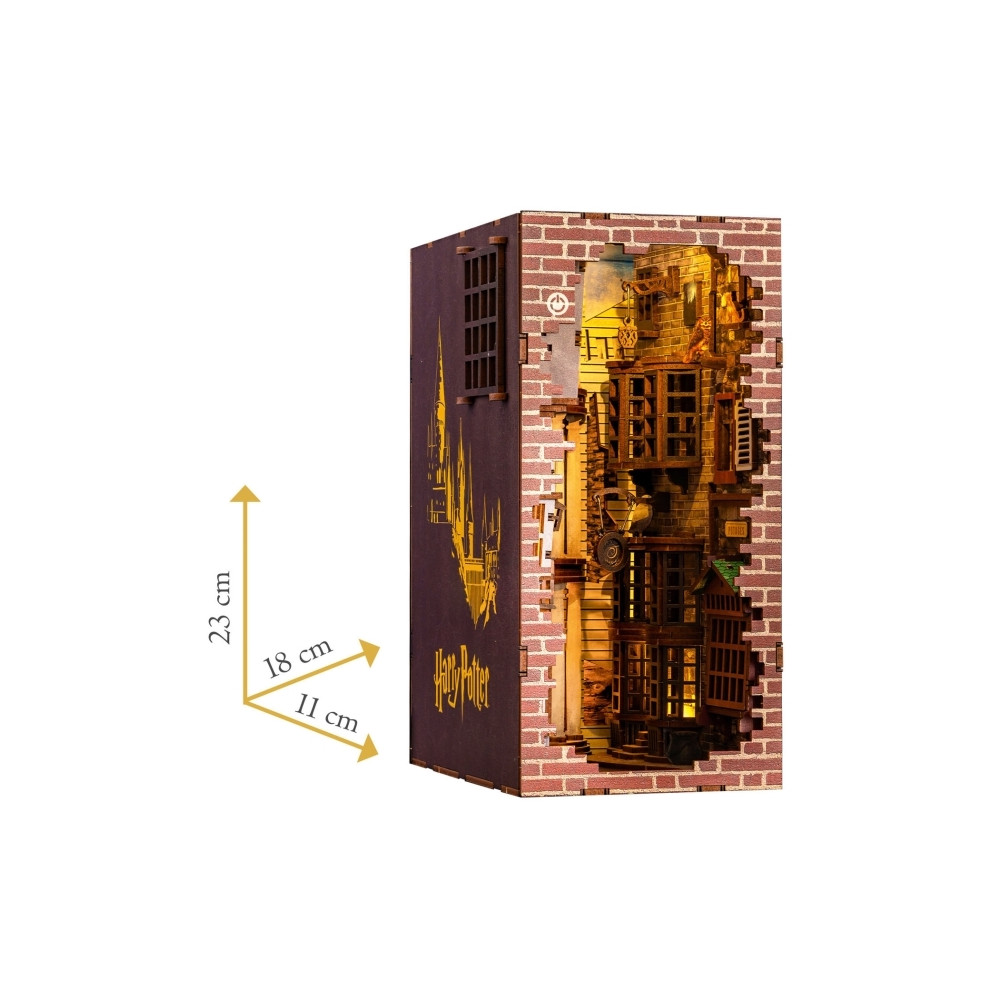Produktbild för Revell Wooden Tiny Adventures Diagon Alley-Harry Potter bygg...