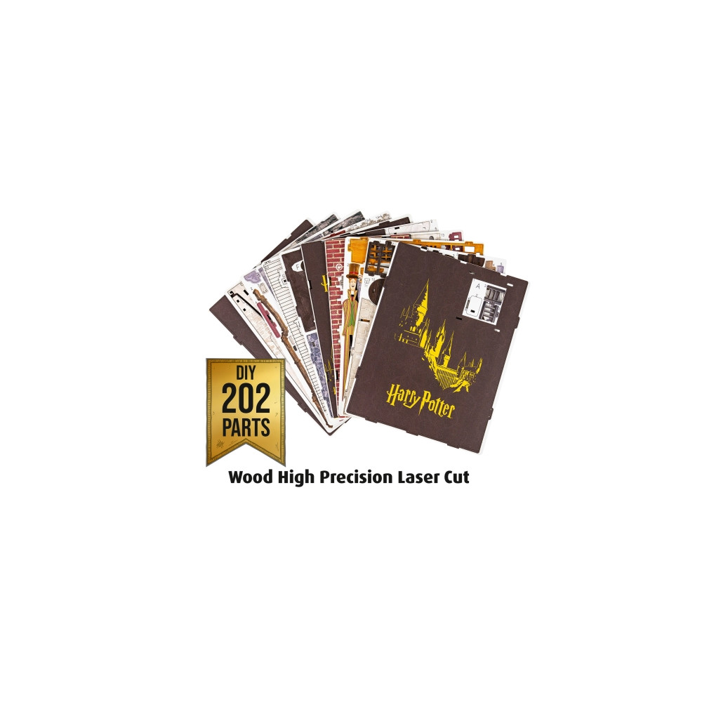 Produktbild för Revell Wooden Tiny Adventures Diagon Alley-Harry Potter bygg...