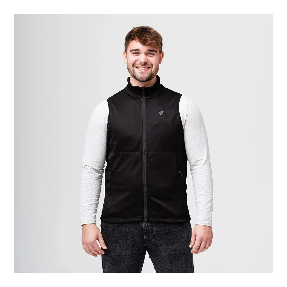 Produktbild för HeatX Heated Fleece Vest Mens L