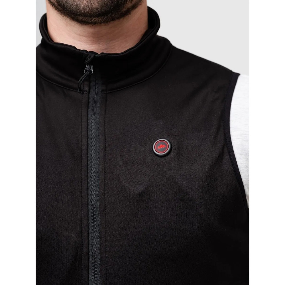 Produktbild för HeatX Heated Fleece Vest Mens S