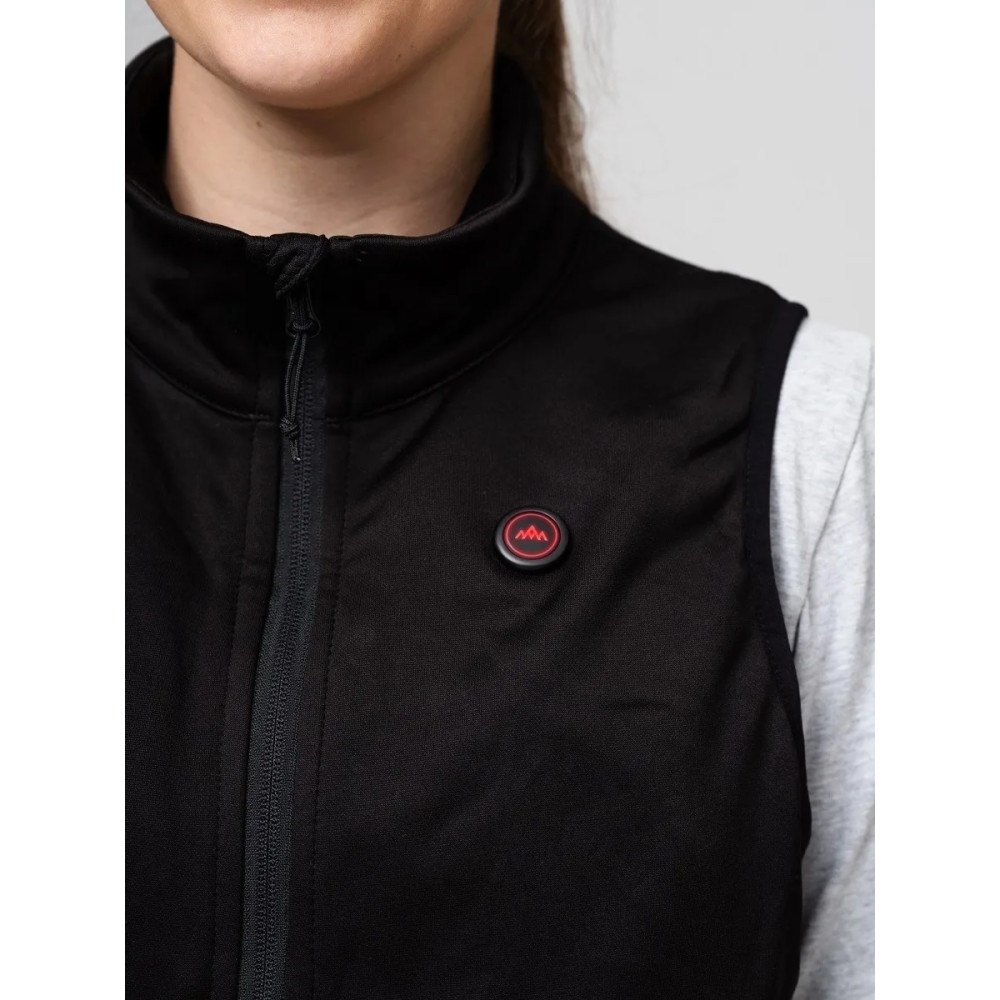 Produktbild för HeatX Heated Fleece Vest Womens M