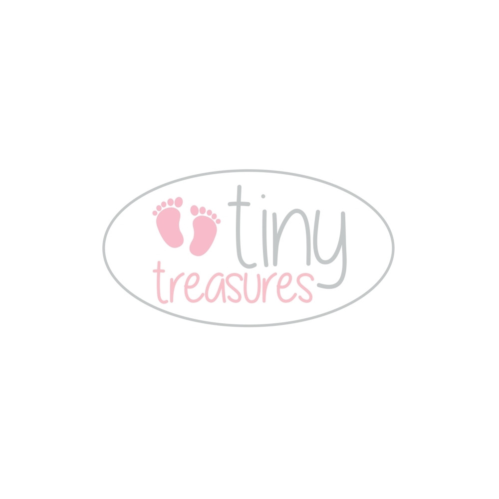 Produktbild för Tiny Treasures, Etnisk Docka med Fjärilsklänning i Regnbågsf...