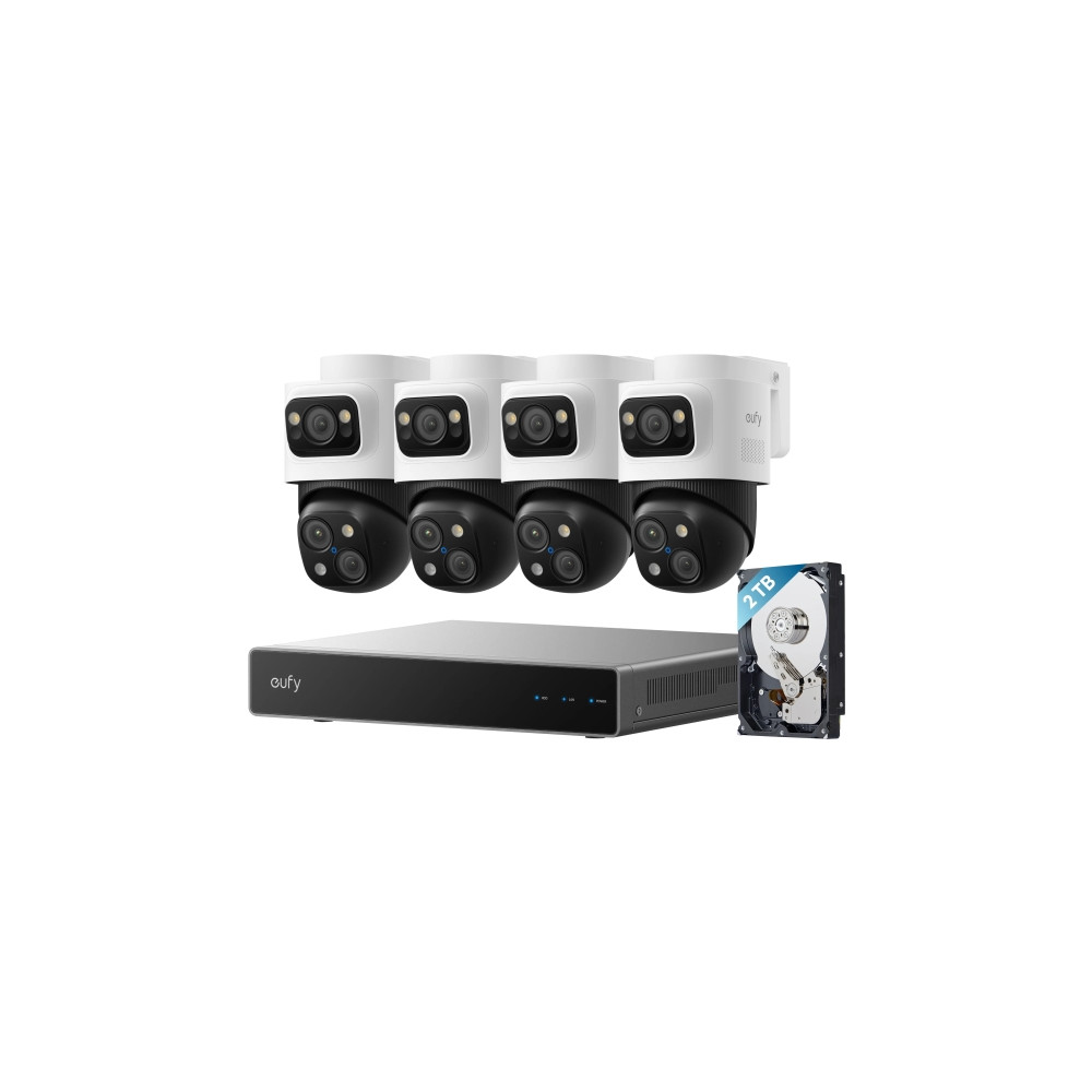Produktbild för Eufy Security System S4 Max - NVR + kamera(/or) - trådlös (Wi-Fi) - PoE, växelströmsdriven