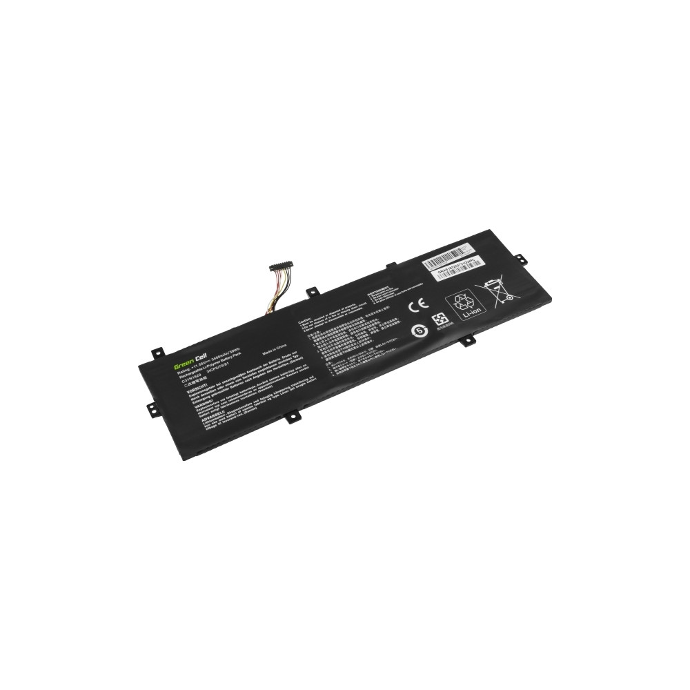 Produktbild för Green Cell C31N1620 - batteri för bärbar dator - Li-pol - 3400 mAh