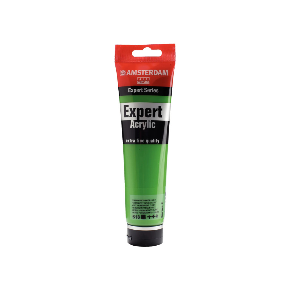 Produktbild för Amsterdam Expert Series Acrylic Tube Permanent Green Light 6...