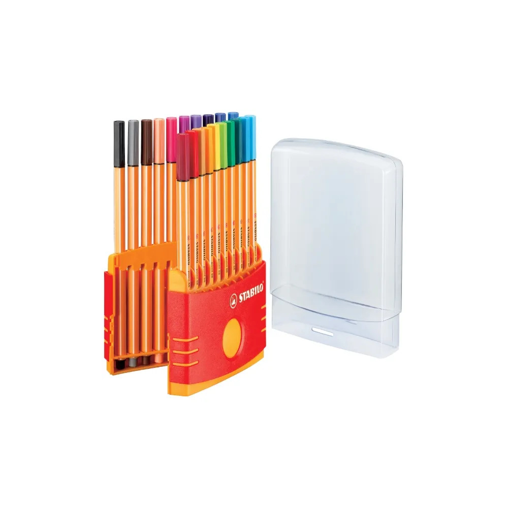 Produktbild för Stabilo Point 88 fineliner 0,4 mm Color Parade