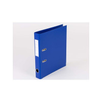 Produktbild för Pärmbinder Q-Line blå, metallrygg, 50 mm, 210x297 mm (2 ring...