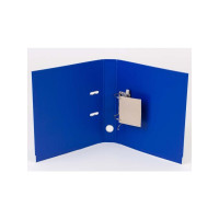 Produktbild för Pärmbinder Q-Line blå, metallrygg, 50 mm, 210x297 mm (2 ring...