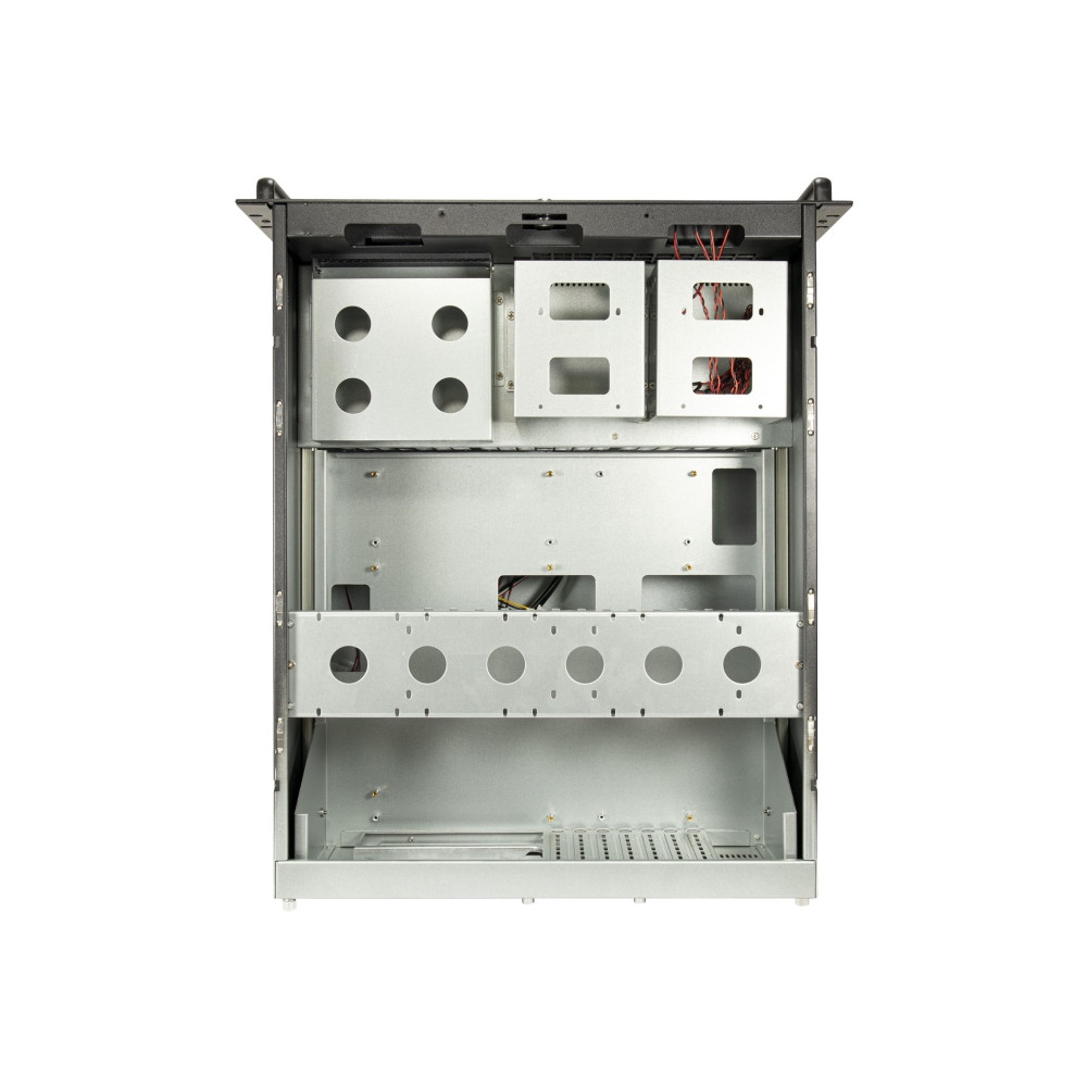 Produktbild för Inter-Tech IPC 6U-6606 - kan monteras i rack - utökad ATX