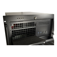 Produktbild för Inter-Tech IPC 6U-6606 - kan monteras i rack - utökad ATX