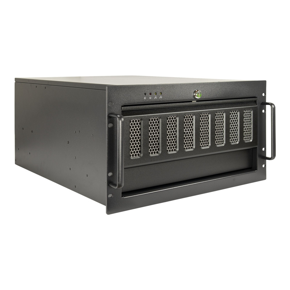 Produktbild för Inter-Tech IPC 6U-6606 - kan monteras i rack - utökad ATX