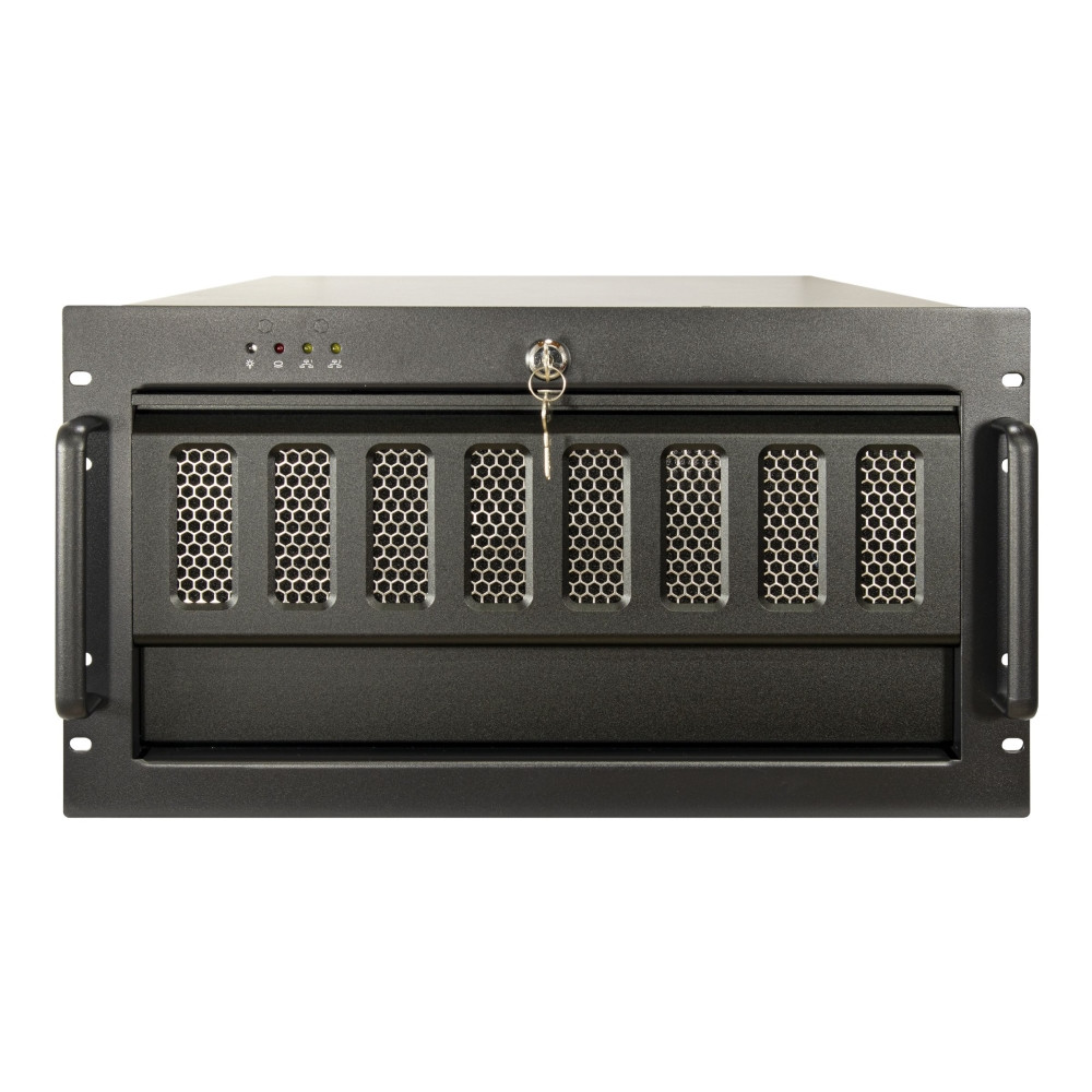 Produktbild för Inter-Tech IPC 6U-6606 - kan monteras i rack - utökad ATX
