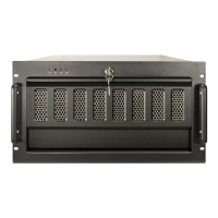 Produktbild för Inter-Tech IPC 6U-6606 - kan monteras i rack - utökad ATX