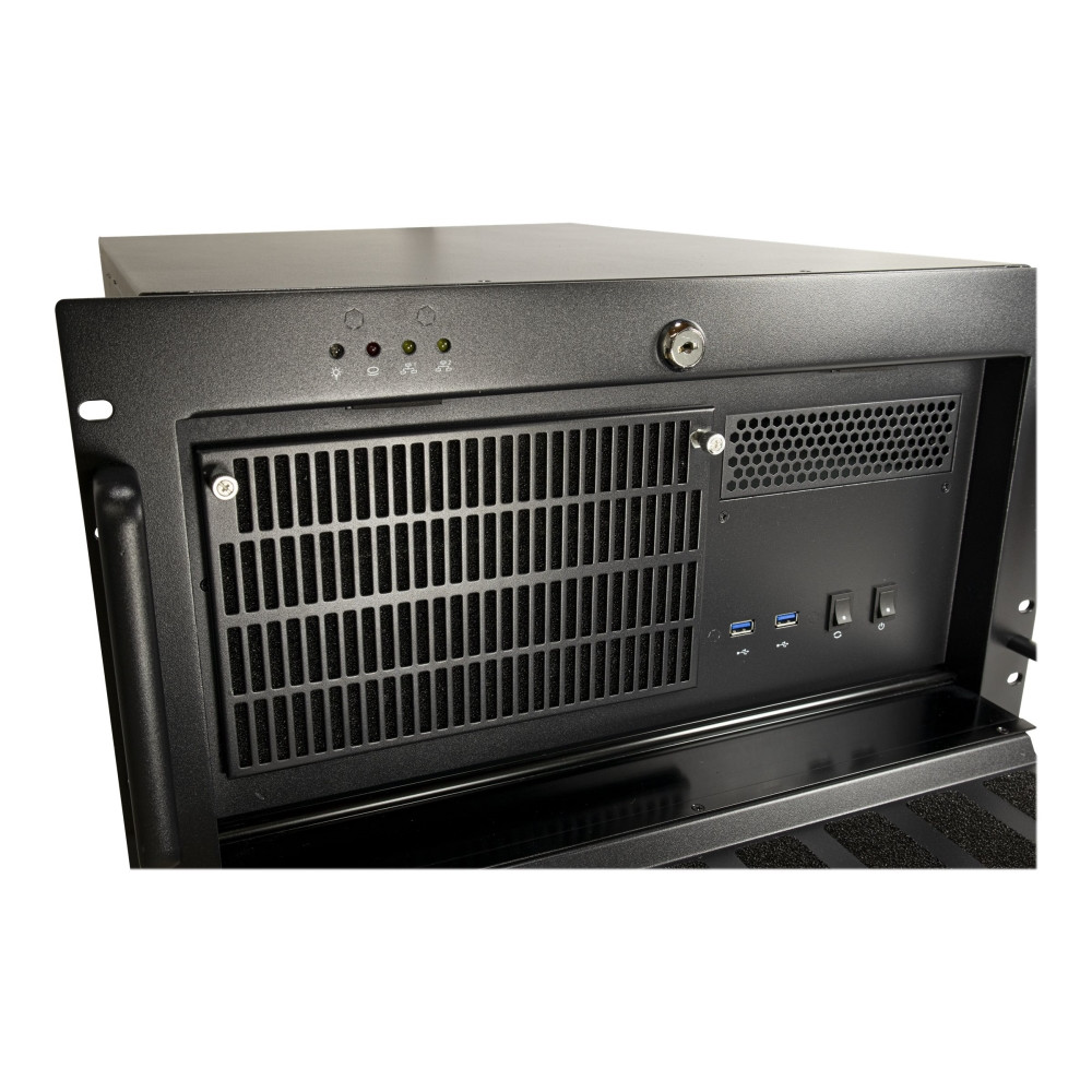 Produktbild för Inter-Tech IPC 6U-6606 - kan monteras i rack - utökad ATX