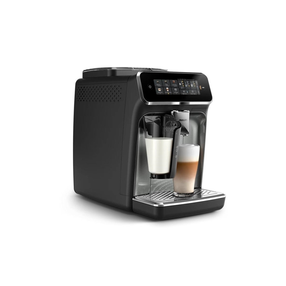 Produktbild för Philips 3300 series EP3349 - automatisk kaffekokare med mjölkskummare - 15 bar - svart