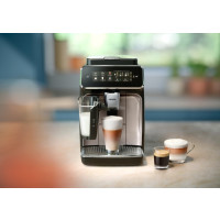 Produktbild för Philips 3300 series EP3349 - automatisk kaffekokare med mjölkskummare - 15 bar - svart