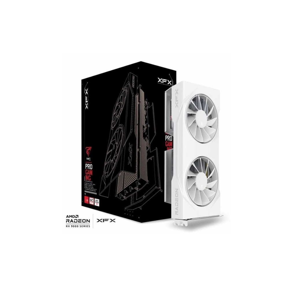 Produktbild för XFX Swift OC - Gaming Edition - grafikkort - Radeon RX 9060 XT - 8 GB