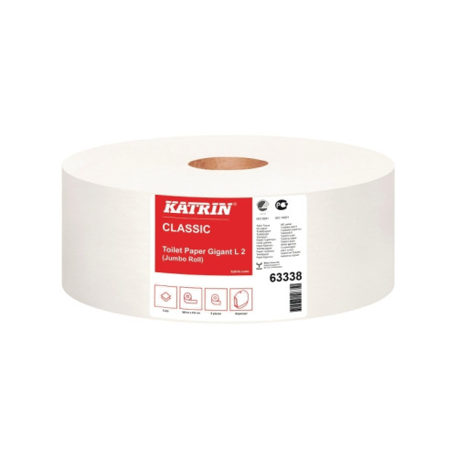 KATRIN Toalettpapper Katrin Gigant, 98 mm x 380 m, 6 st förpackning...