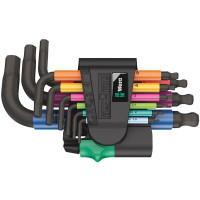 Produktbild för Wera 950/9 Hex-Plus - L-nyckelsats - 9 delar