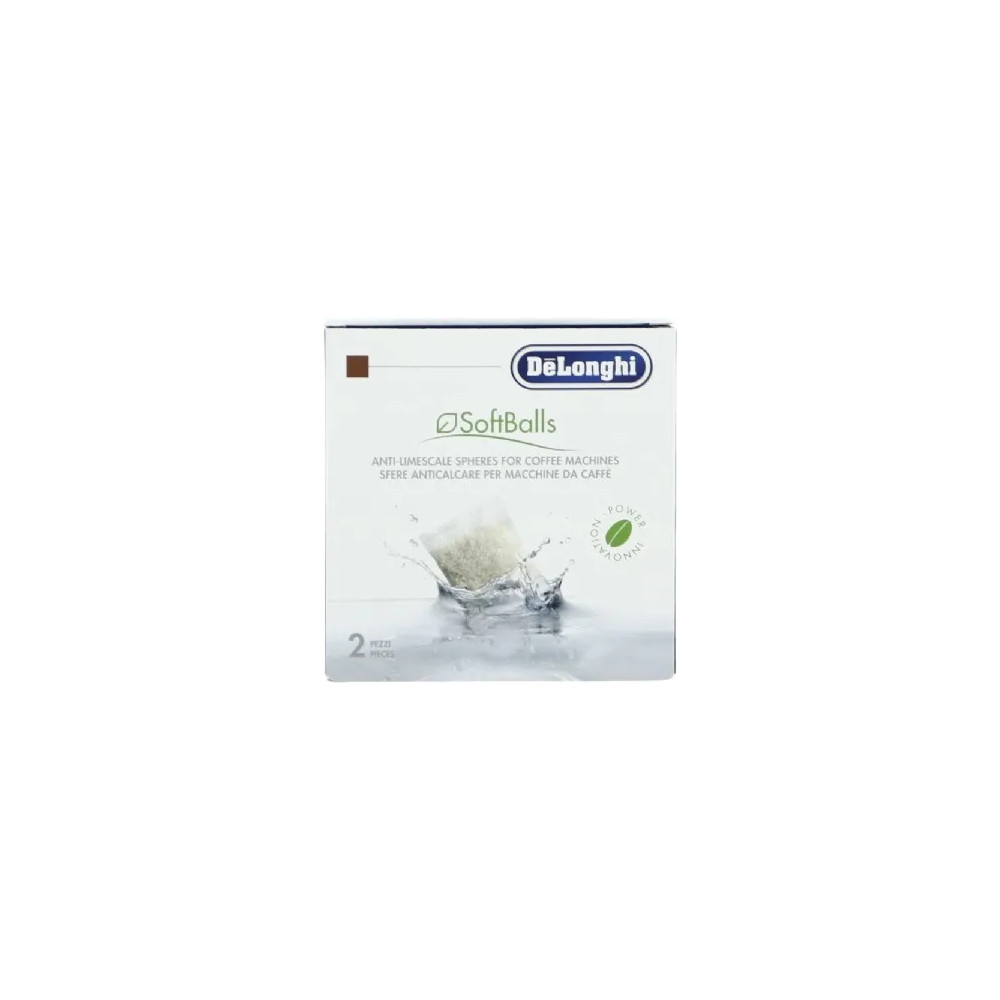 Produktbild för De’Longhi SoftBalls, Rengöringstablett, Gul, 1 styck, 112 mm...