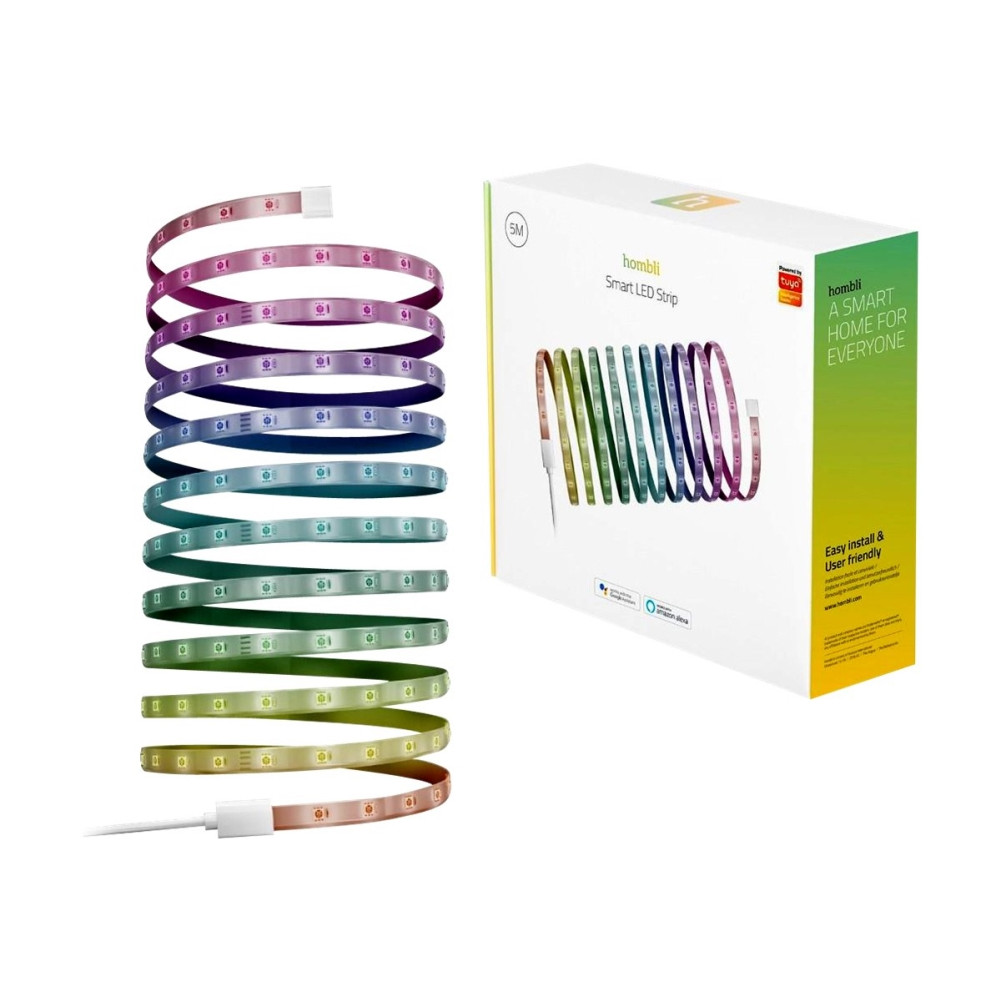 Produktbild för Hombli - ljusslinga - LED - 24 W - RGB-lampa