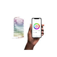 Produktbild för Hombli - ljusslinga - LED - 24 W - RGB-lampa