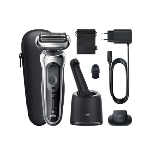 Braun Braun Series 7 71-S7200c, Folierakapparat, Svart, Silver, Ba...