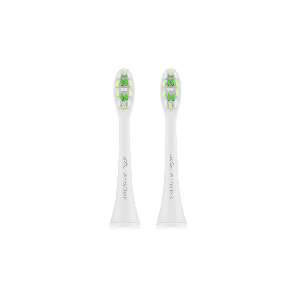 Produktbild för ETA WhiteClean 0707 90400 - extra tandborsthuvud - vit