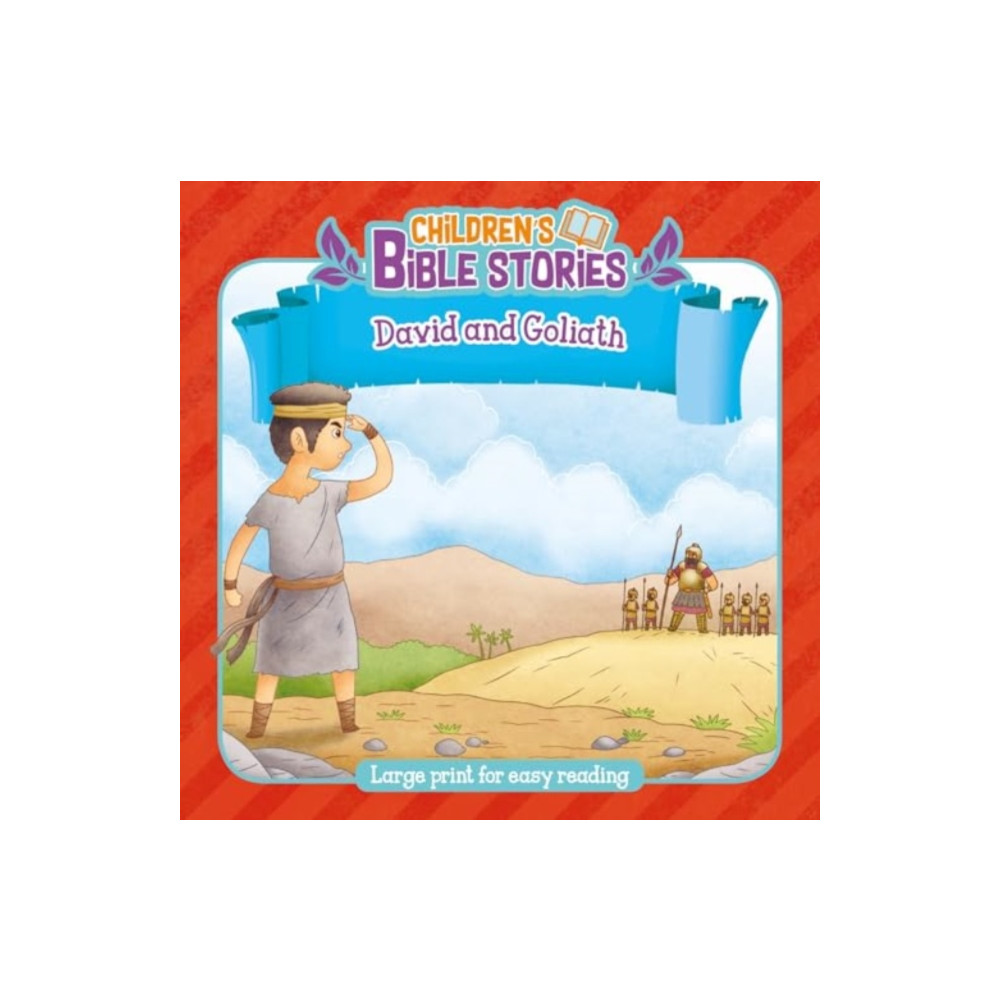 Produktbild för Children's Bible Stories: David and Goliath (häftad, eng)