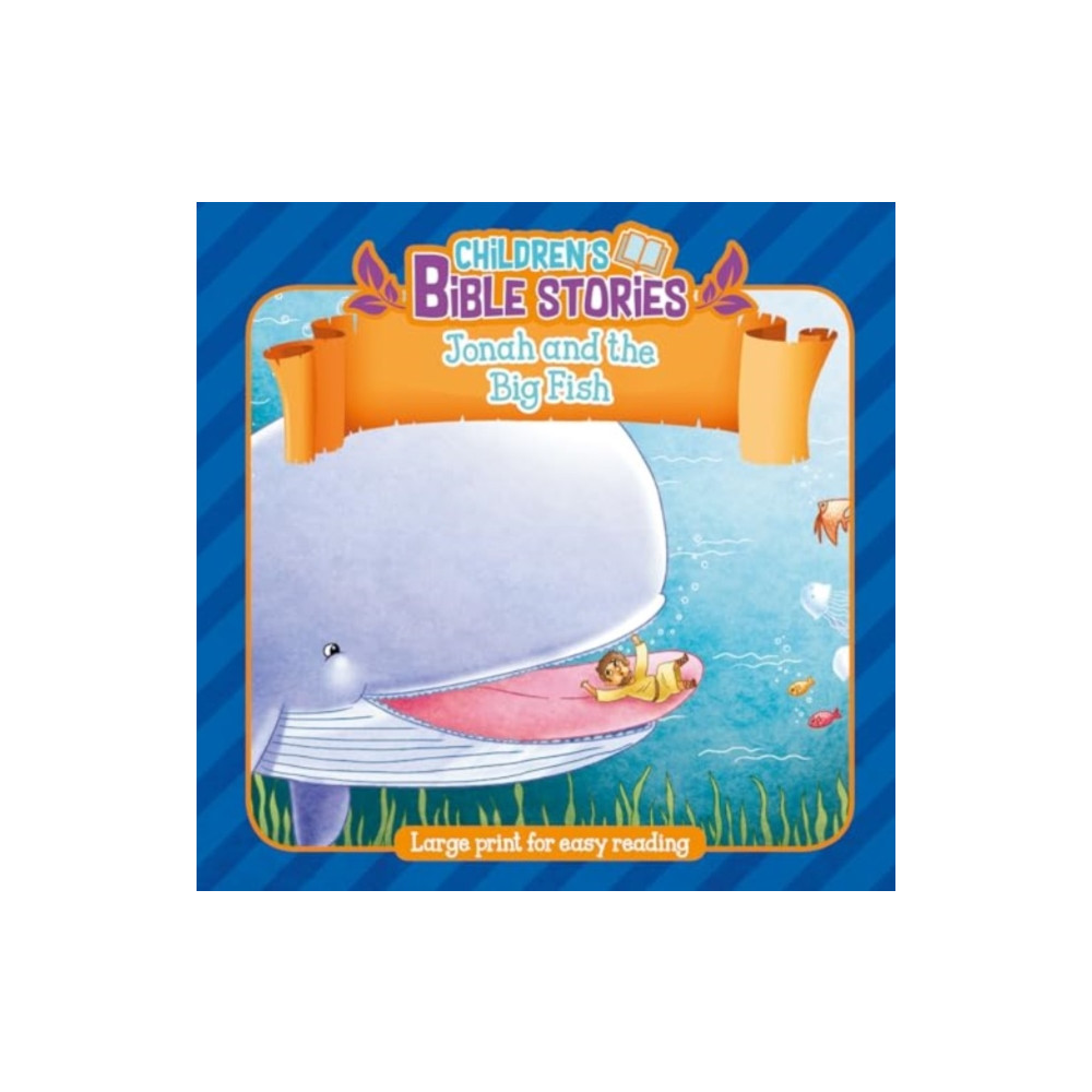 Produktbild för Children's Bible Stories: Jonah and the Big Fish (häftad, eng)
