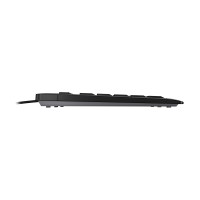 Produktbild för CHERRY STREAM KEYBOARD - tangentbord - hela norden - svart Inmatningsenhet